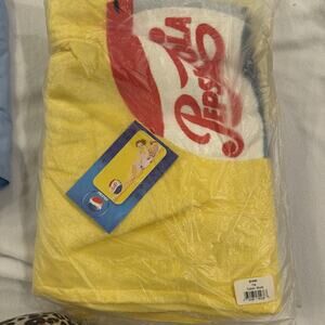 Pepsi Cola Beach Towel Vintage look Beach Scene 30x60 new in package